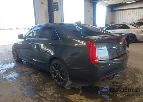 2017 Cadillac Ats Luxury из США, поврежденный, VIN 1G6AB5SX8H0171177